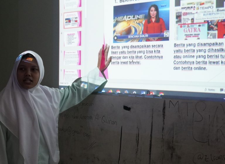 diklat jurnalistik putri